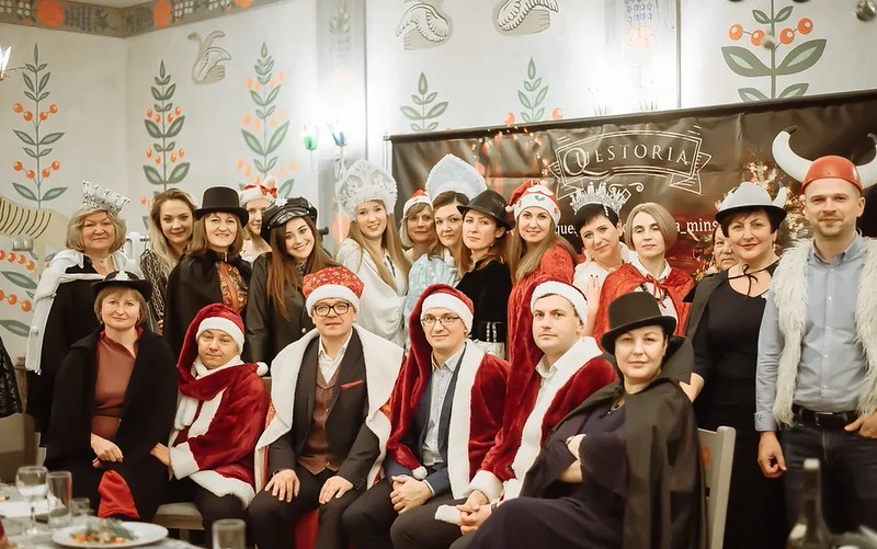 Тимбилдинг-активности на корпоративе на Новый год в Tyumen