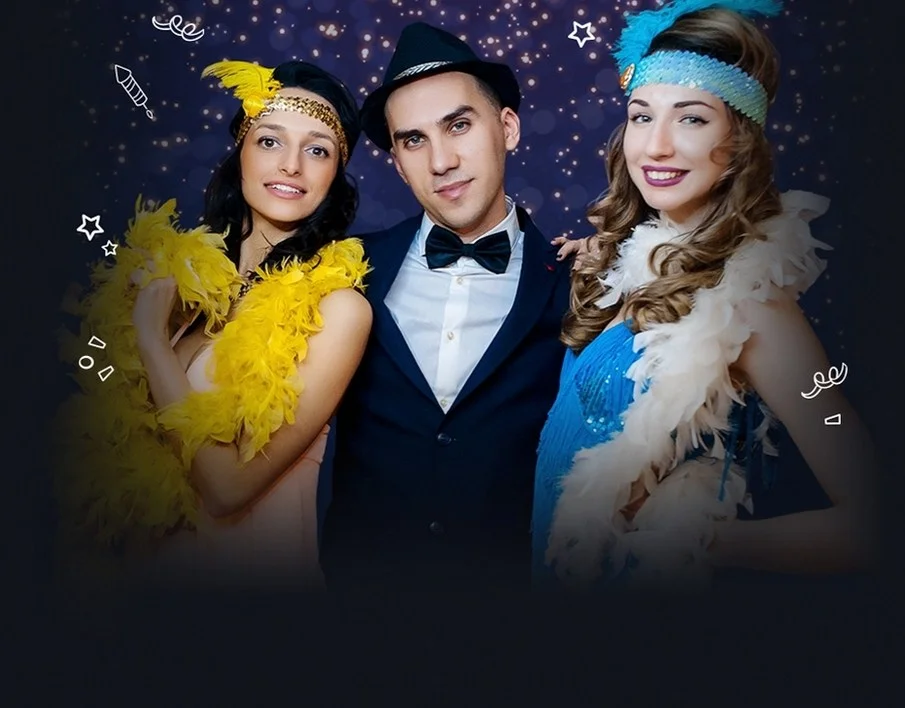 New Year's corporate party in Tyumen.